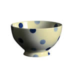 blue spot bowl